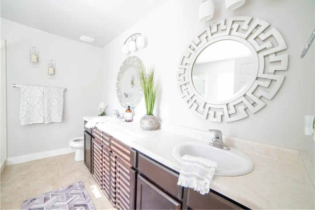 Photo of a bathroom